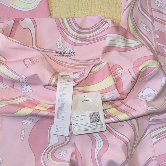 Fabletics Pure Luxe Legging Swirl Groovy Small I16 - Picture 4 of 6